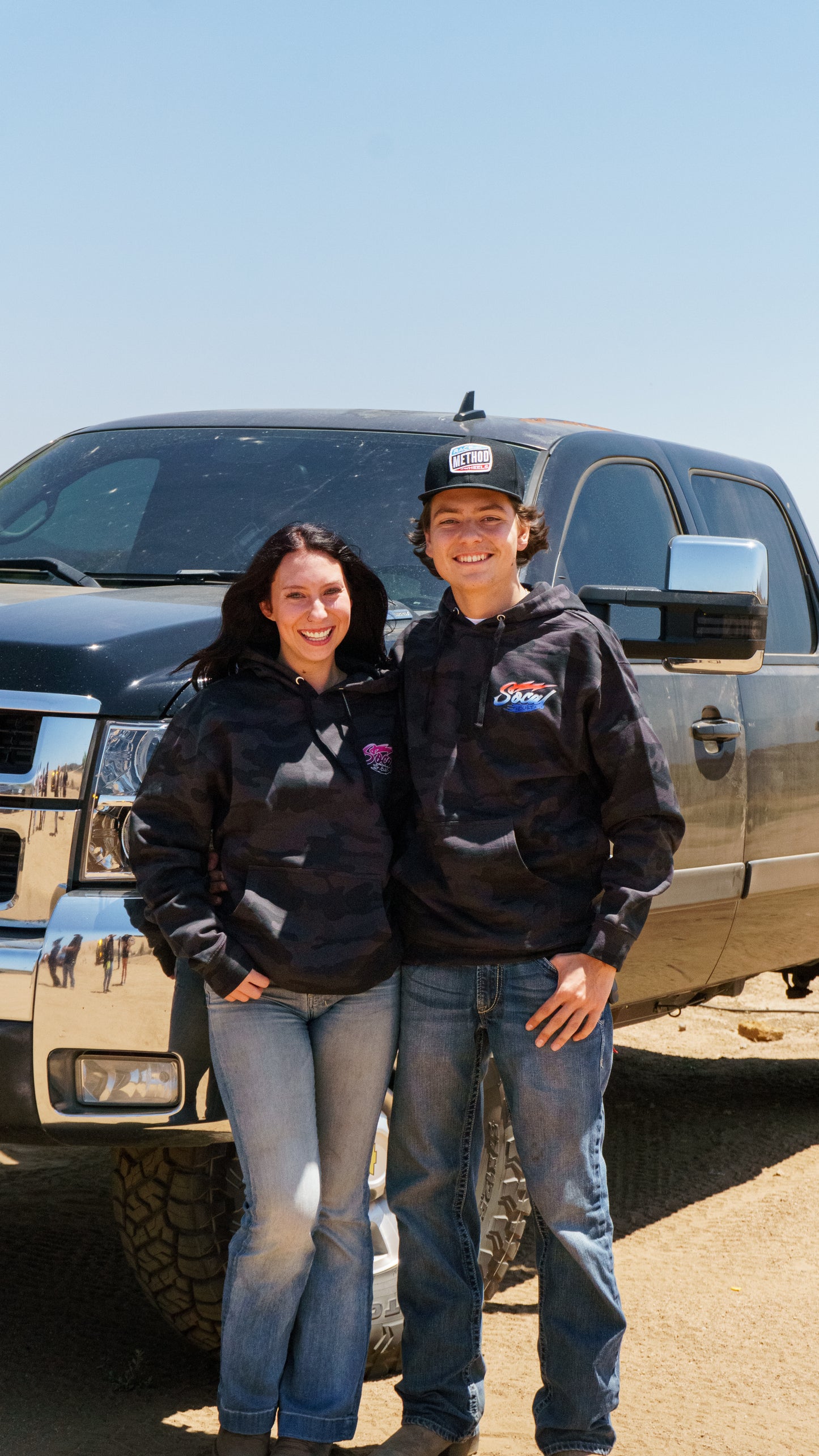 Lighting Black Camo - Hoodies