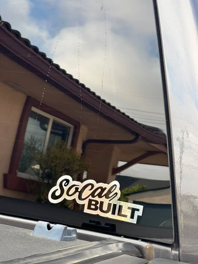 Cursive SCB - Decal