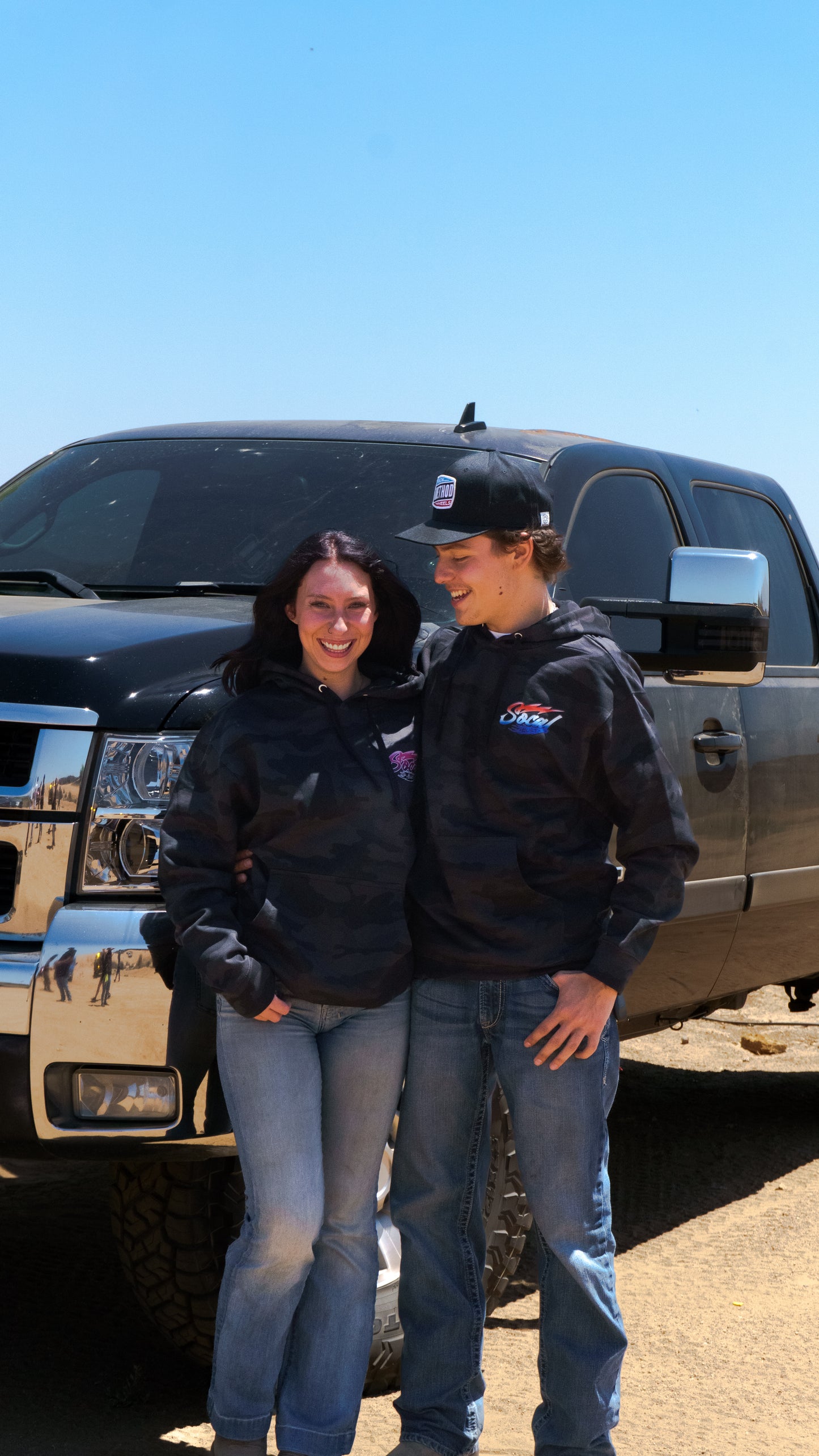 Lighting Black Camo -  Hoodies