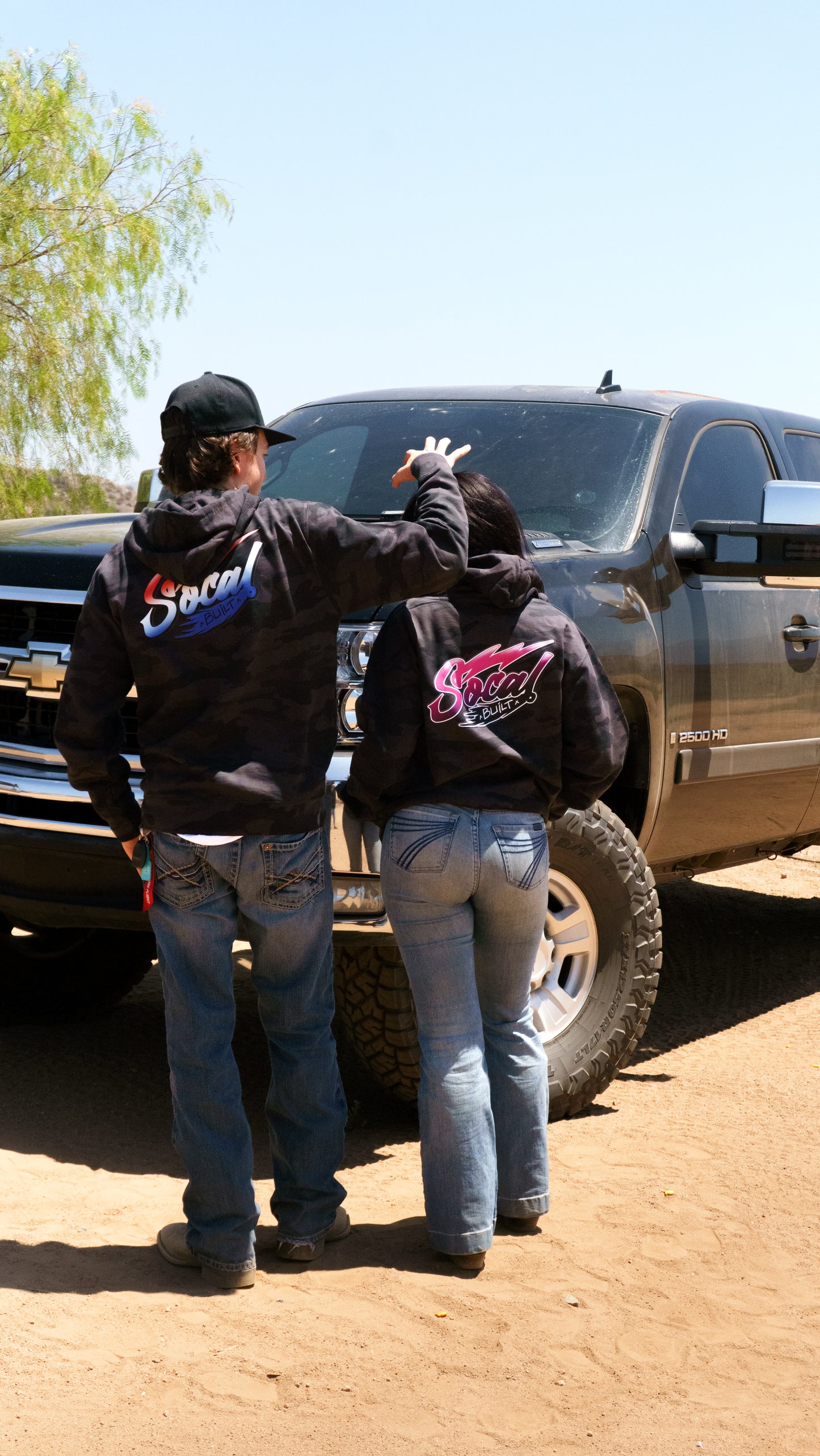 Lighting Black Camo -  Hoodies