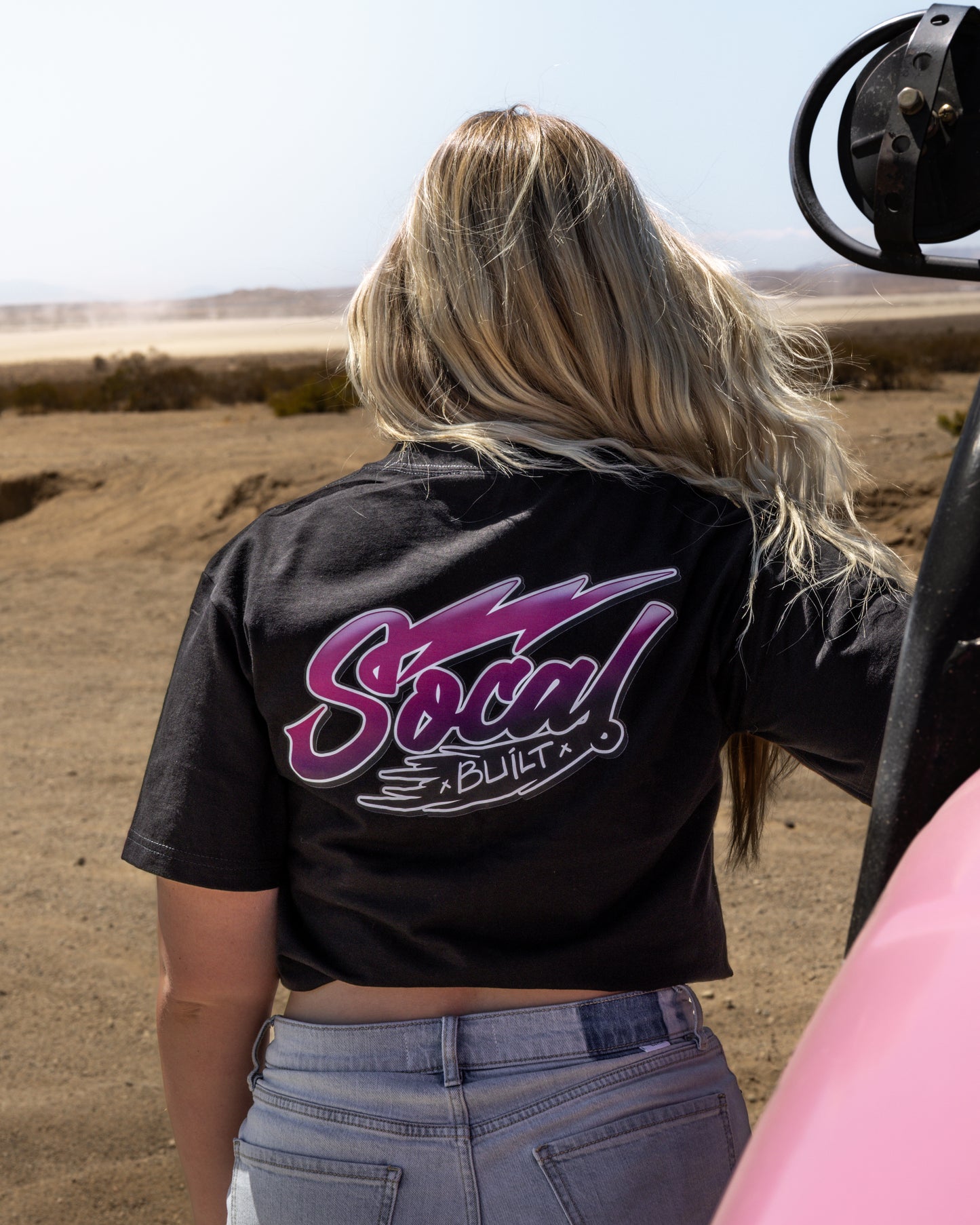 Pink/Black ⚡️V2 - Crop Top