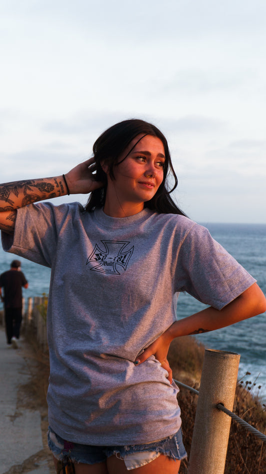 Iron Faith - Heather Grey Tshirt