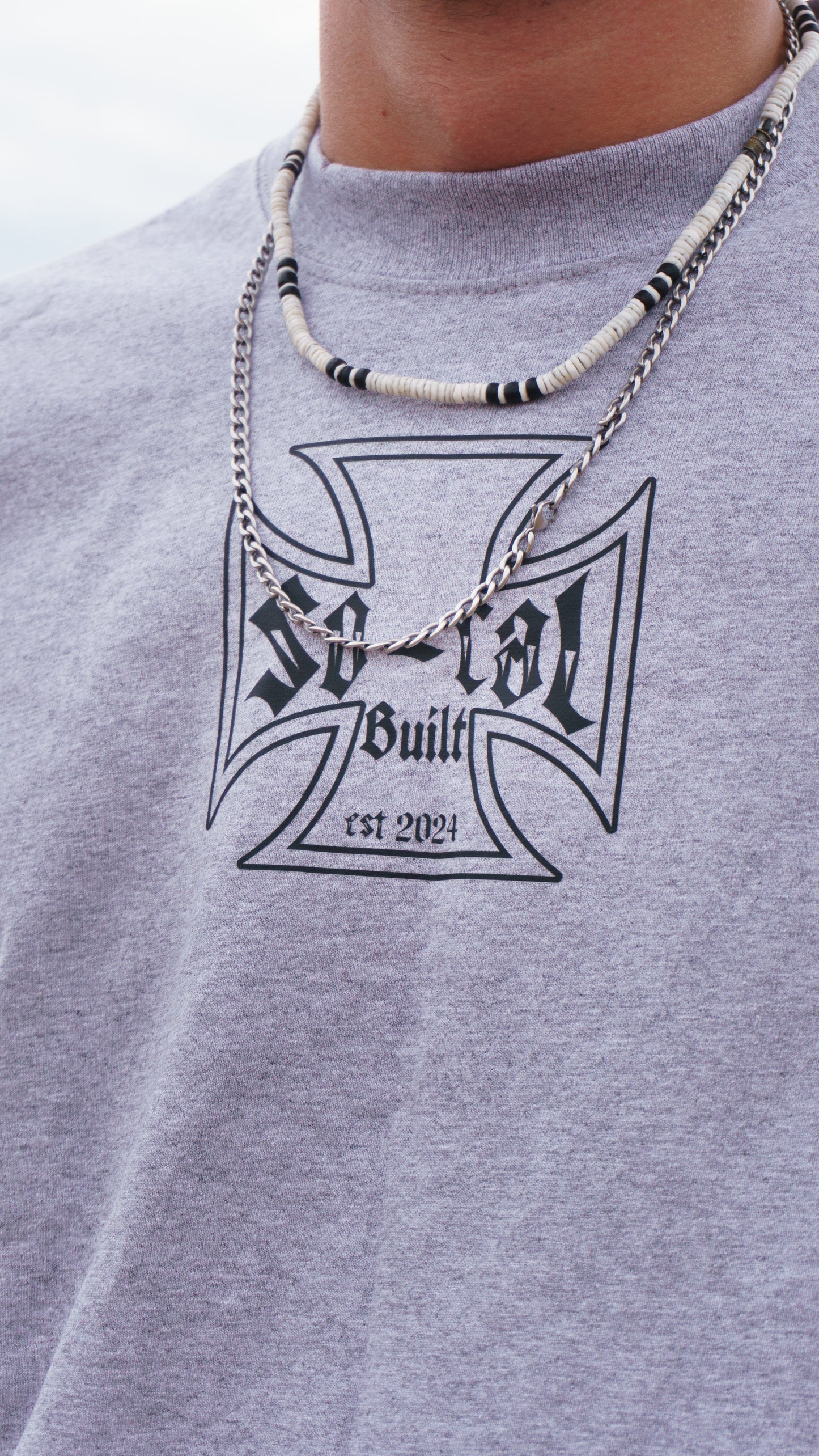 Iron Faith - Heather Grey Tshirt