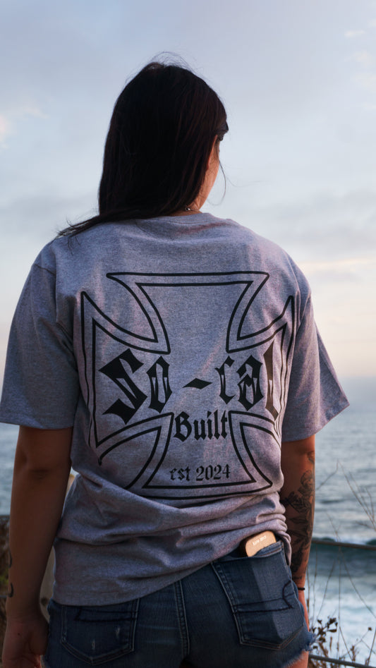 Iron Faith - Heather Grey Tshirt